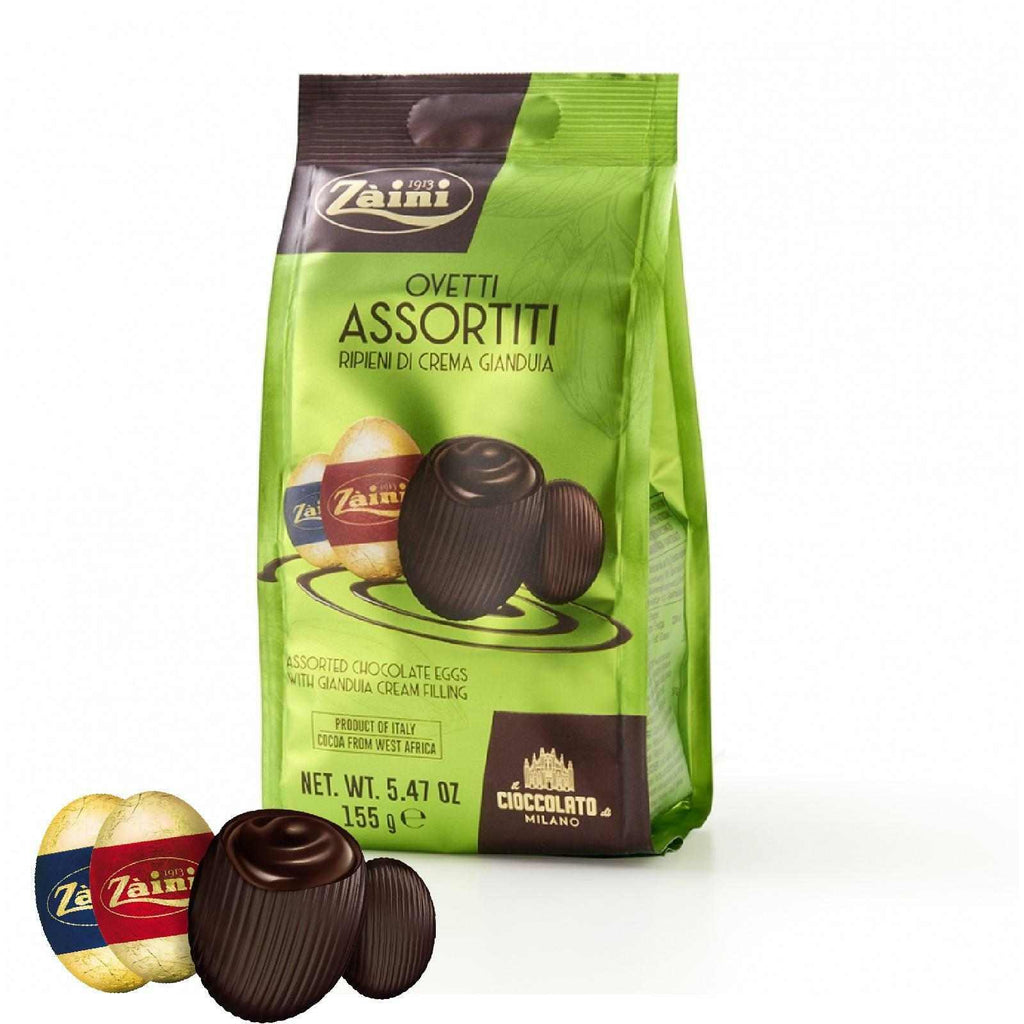 Zaini Ovetti Assortiti Ripienidi Di Creme Gianduia 155g-C