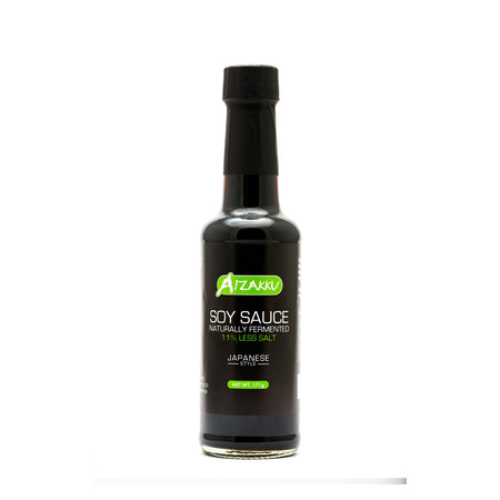 Σάλτσα Σόγιας Λιγότερο Αλάτι Aizakku Soy Sauce 11% Less Salt Japanese Style 150ml