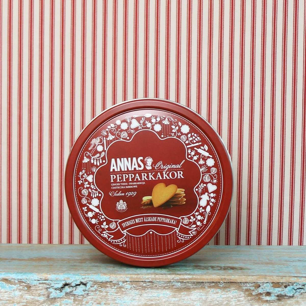 Μπισκότα με Τζίντζερ Annas Original Ginger Thins Tin