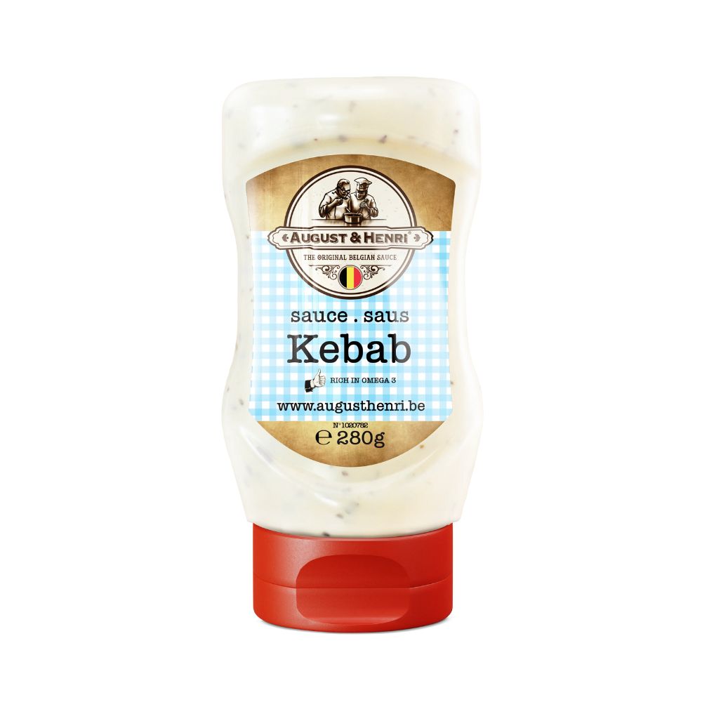 August and Henri Original Belgian Kebab Sauce