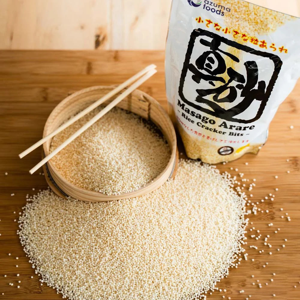 Τραγανές Νιφάδες Ρυζιού Azuma Masago Arare Rice Cracker Bits 300g
