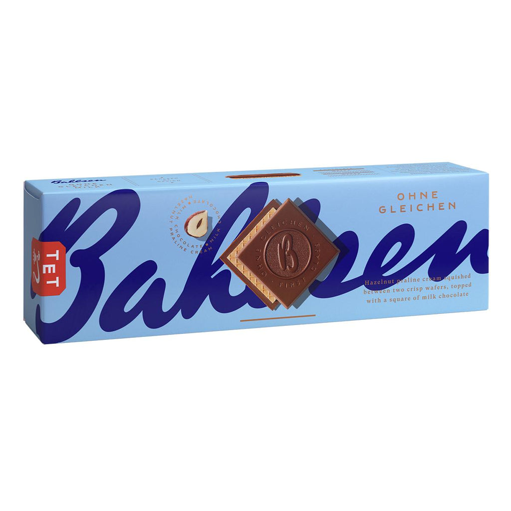 Βαφλάκια με Πραλίνα Bahlsen Ohne Gleichen Praline Square Wafers 125g