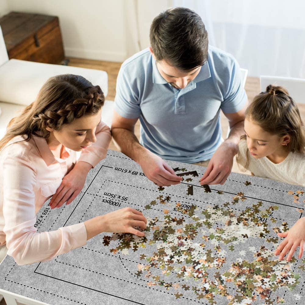 Σετ Χαλάκι Αποθήκευσης Πάζλ BangShou Professional Puzzle Mat 1000/1500/2000 Pcs