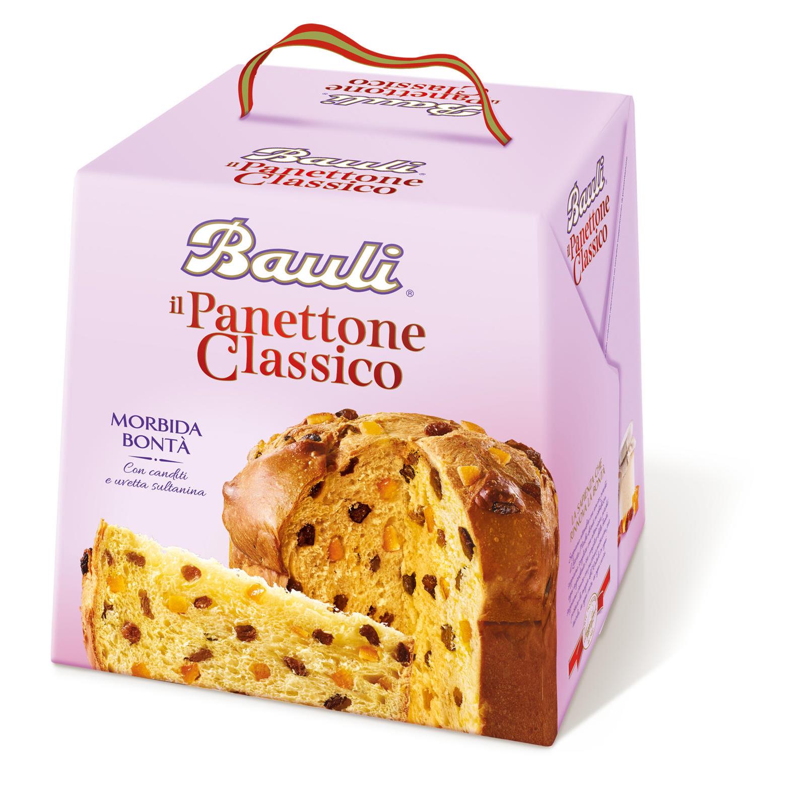 Χριστουγενιάτικο Κέικ Πανετόνε Bauli Il Panettone Classico Christmas Cake 90g
