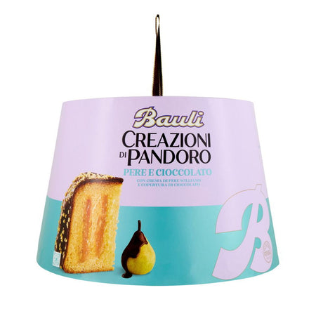 Χριστουγεννιάτικο Κέικ με Σοκολάτα και Αχλάδι Bauli Panettone Pere E Cioccolato