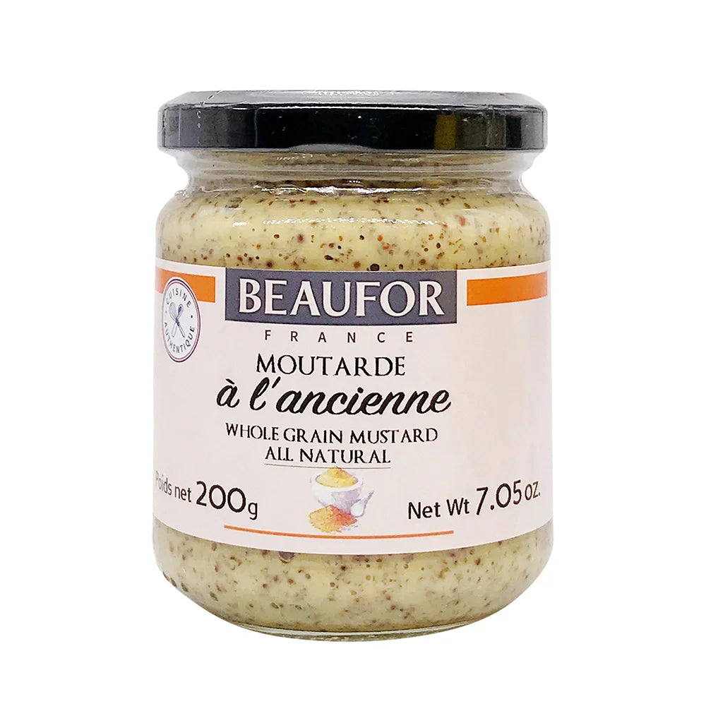 Μουστάρδα Beaufor Ancienne Wholegrain Mustard 200g
