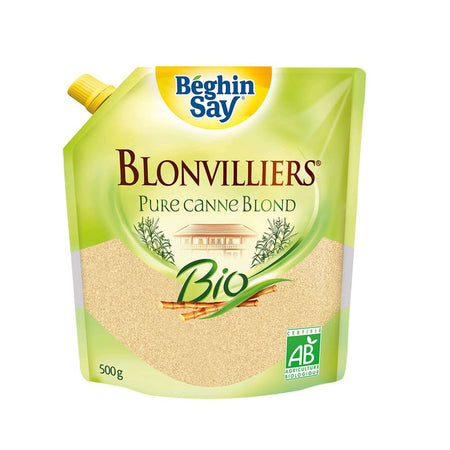 Ζάχαρη Βιολογική Berghin Say Blonvilliers Pure Cane Blonde Sugar Bio 500g