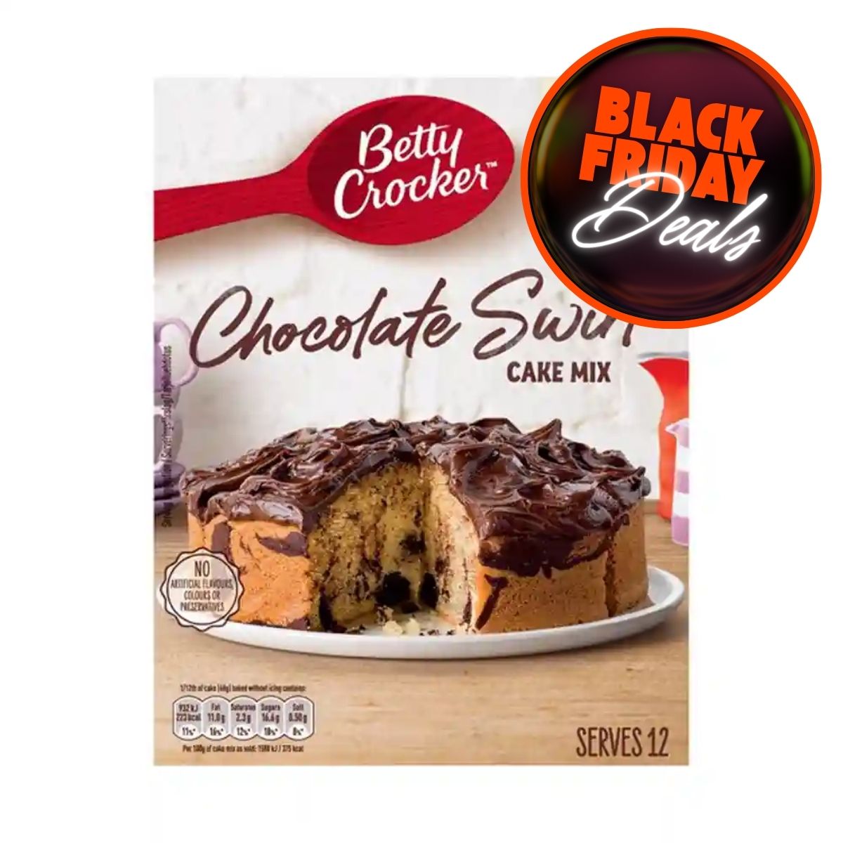 Μείγμα για Κέικ Betty Crocker Chocolate Swirl Cake Mix