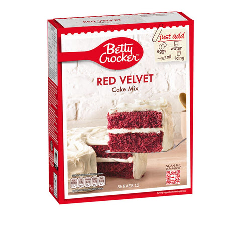 Μείγμα για Κέικ Betty Crocker Red Velvet Cake Mix 425g