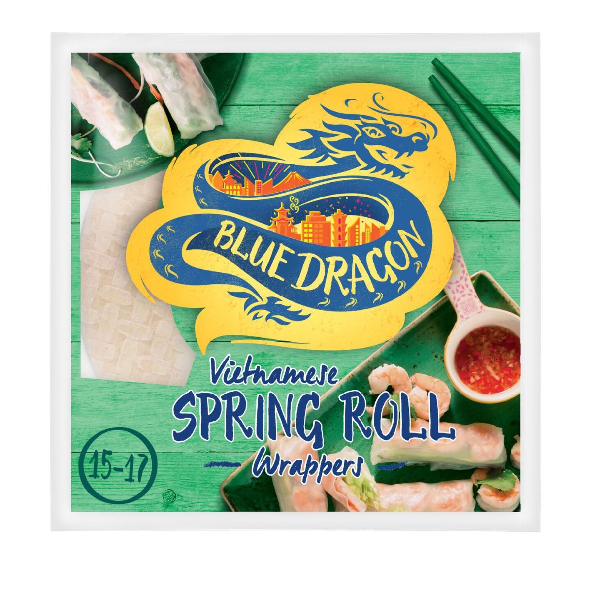 Φύλλα Ρυζιού Blue Dragon Spring Roll Wrappers