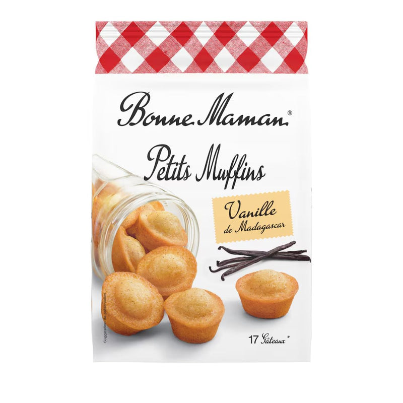 Κέικ Μίνι Μάφιν με Βανίλια Μαδαγασκάρης Bonne Maman Petits Muffins Madagascar Vanilla