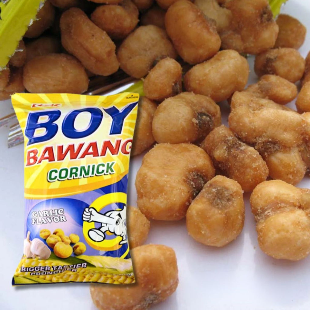 Σνακ Καλαμποκιού με Γεύση Σκόρδο Boy Bawang Cornick Garlic Flavor