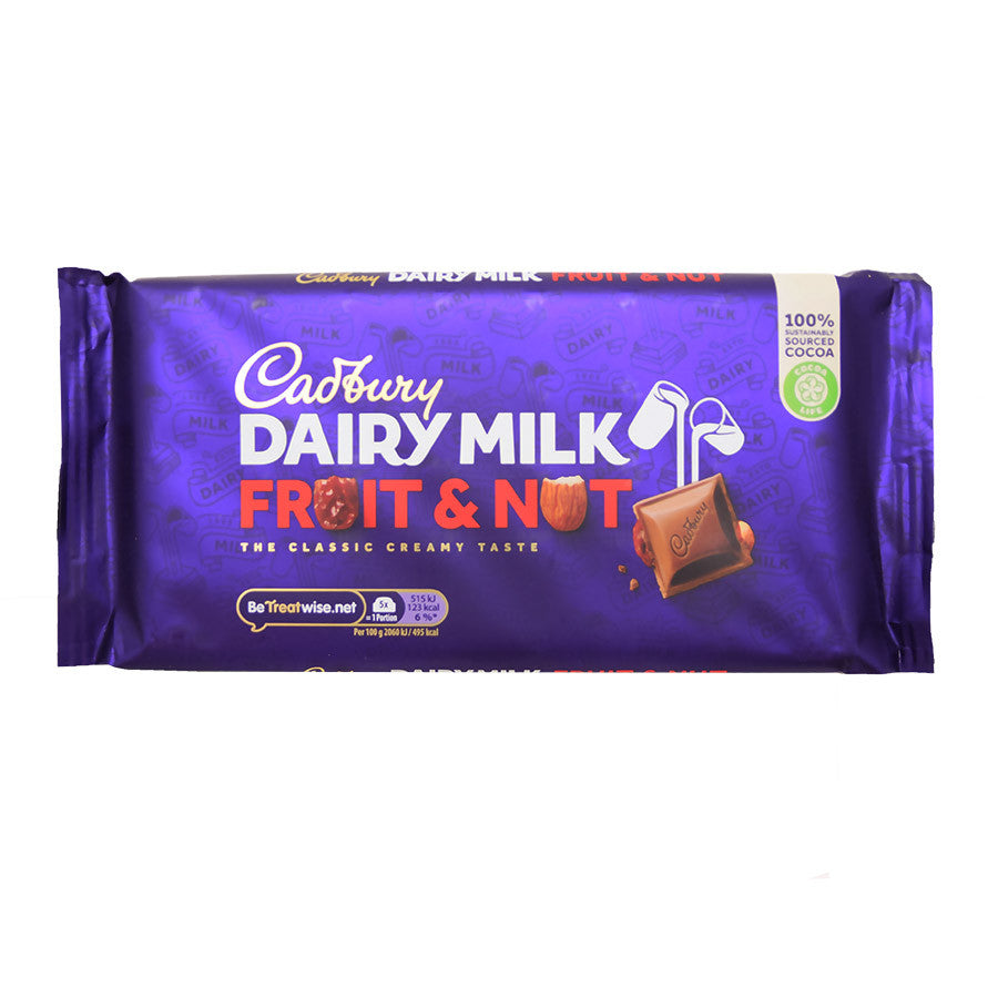 Cadbury Dairy Milk Fruit and Nut