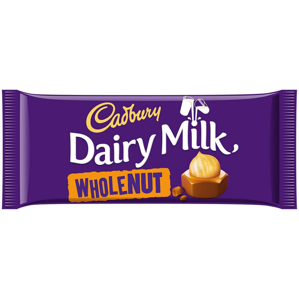 Σοκολάτα Γάλακτος Cadbury Dairy Milk Wholenut 120g