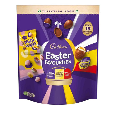 Σοκολατένια Πασχαλινή Συλλογή Cadbury Easter Favourites Chocolate Pouch