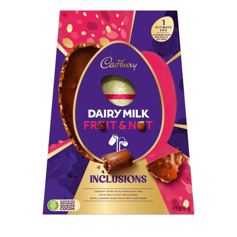 Σοκολατένιο Πασχαλινό Αυγό Cadbury Orange Fruit and Nut Ultimate Chocolate Easter Egg