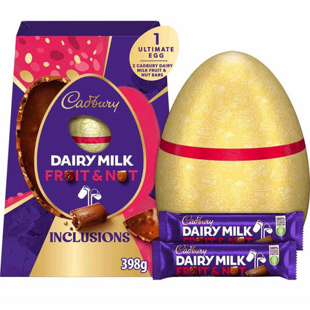 Σοκολατένιο Πασχαλινό Αυγό Cadbury Orange Fruit and Nut Ultimate Chocolate Easter Egg