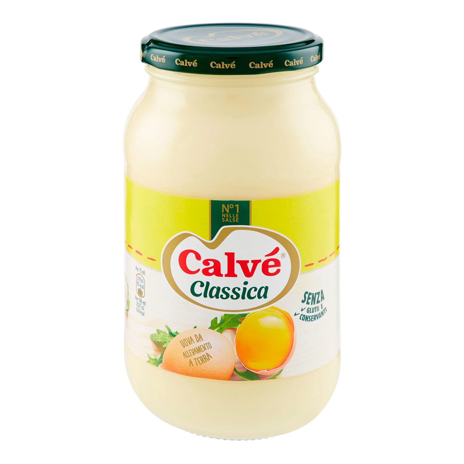 Μαγιονέζα Χωρίς Γλουτένη Calve Classica Mayonnaise Gluten Free 214g