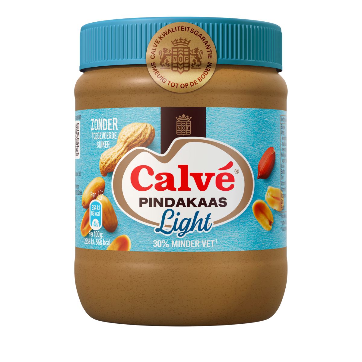 Φυστικοβούτυρο Ελαφρύ Calve Light Peanut Butter Pindakaas