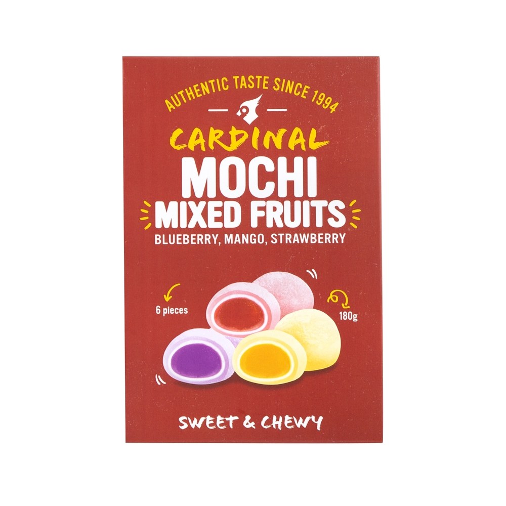 Cardinal Mochi Mixed Fruits Blueberry Mango Strawberry