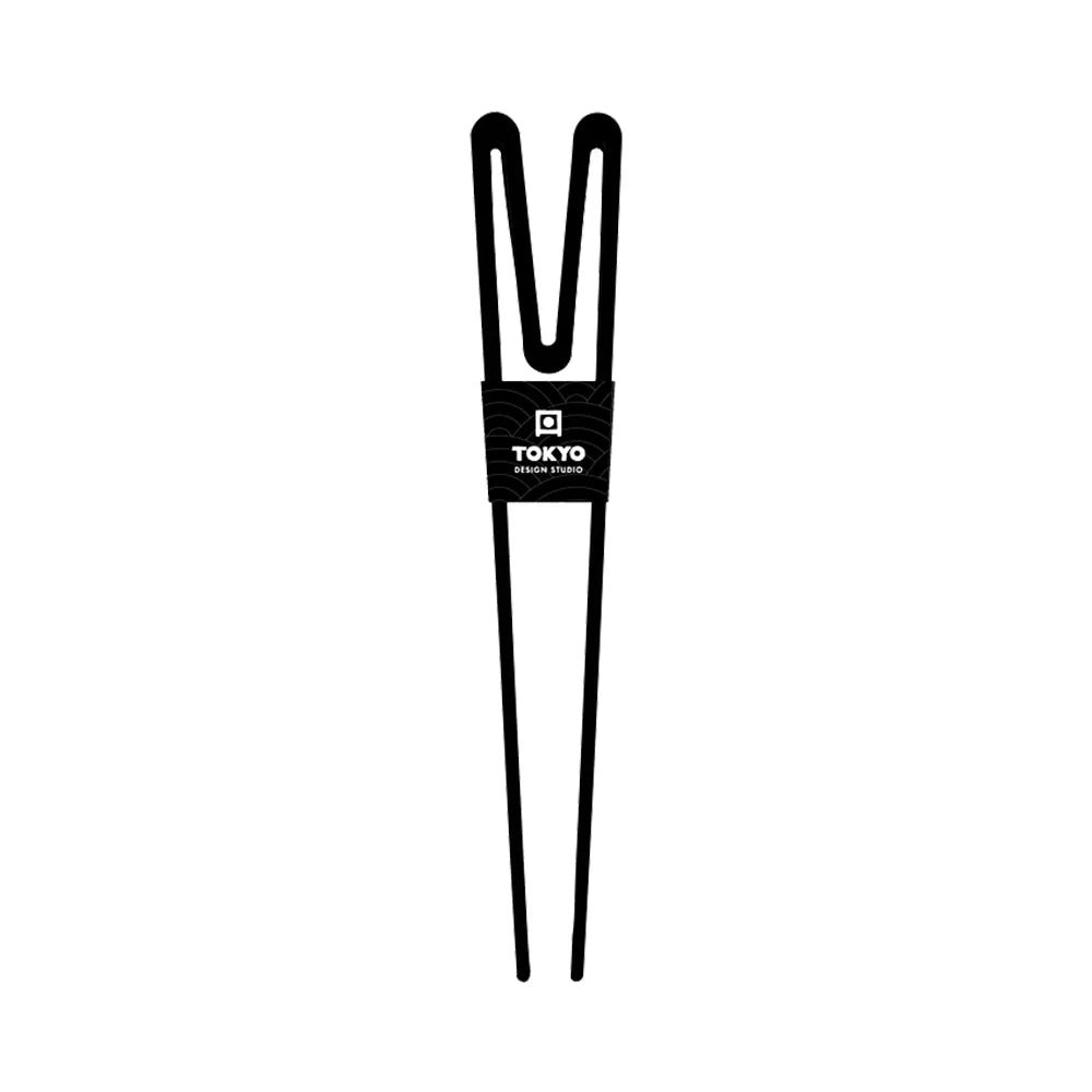 Τσόπστικς Εύκολης Χρήσης Tokyo Design Studio Easy Use Chopsticks Black 22.5cm