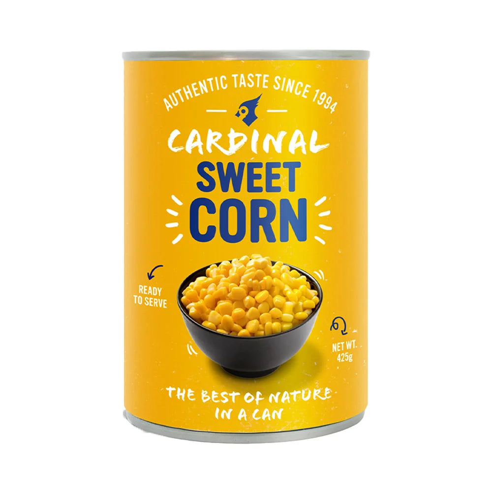 Γλυκό Καλαμπόκι Σπόροι Cardinal Sweet Corn Kernel 425g