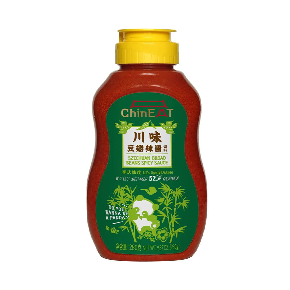 Καυτερή Σάλτσα Από Κουκιά Chineat Szechuan Broad Bean Spicy Sauce 280g