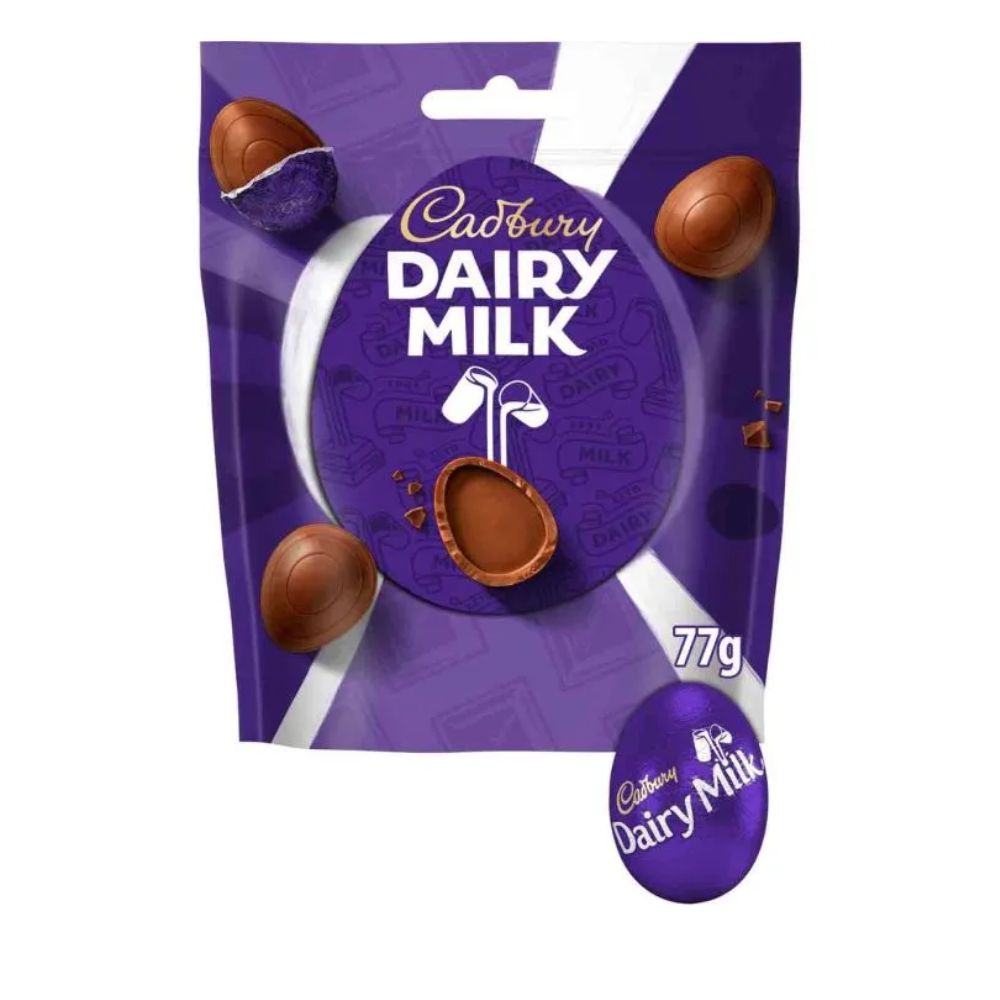 Σοκολατένια Πασχαλινά Αυγά Cadbury Dairy Milk Easter Mini Eggs Bag 77g