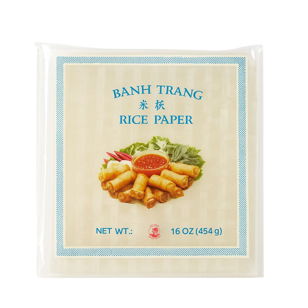 Φύλλα Ρυζιού Cock Spring Roll Rice Paper Square