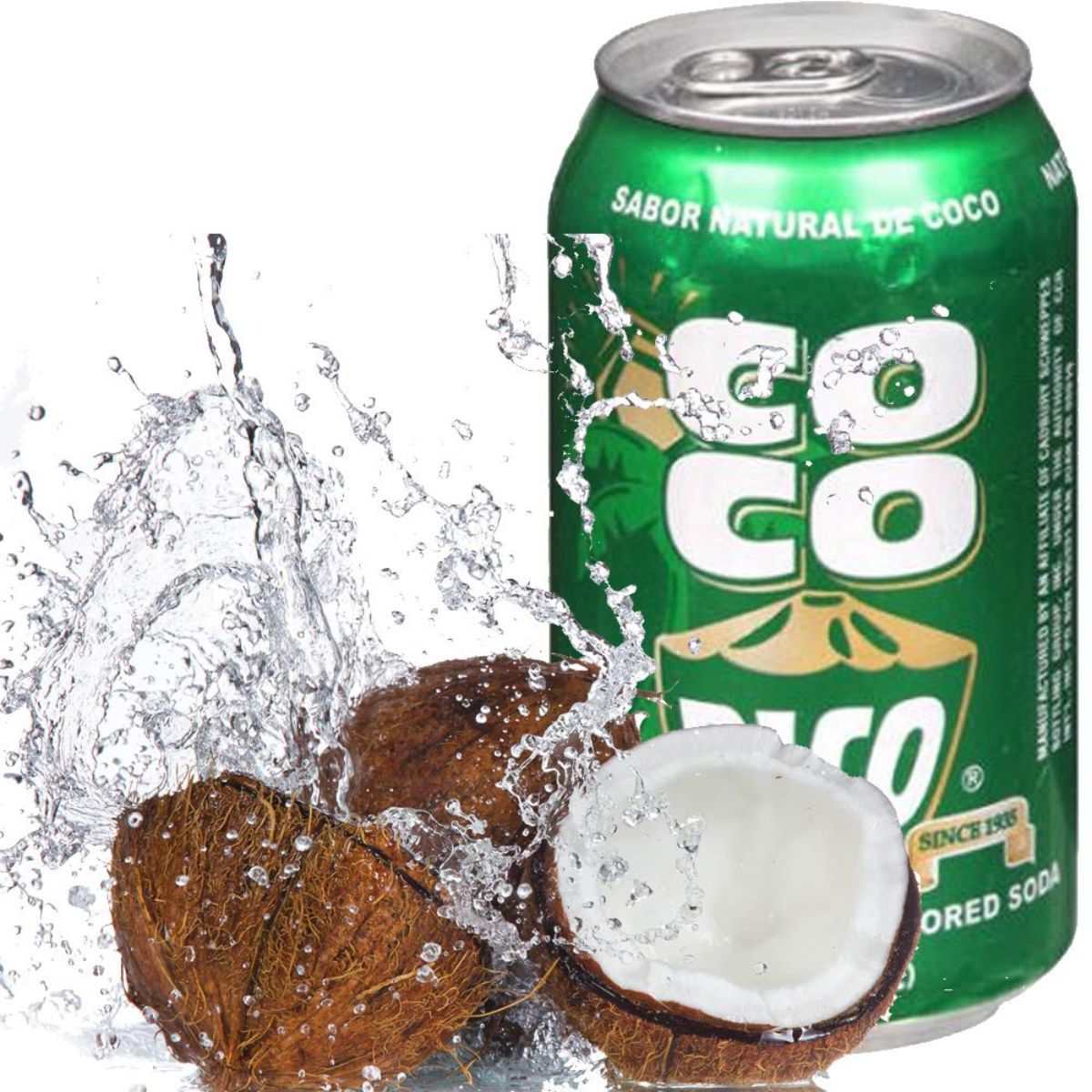 Αναψυκτικό με γεύση Καρύδα Cocorico Coconut Flavored Soda