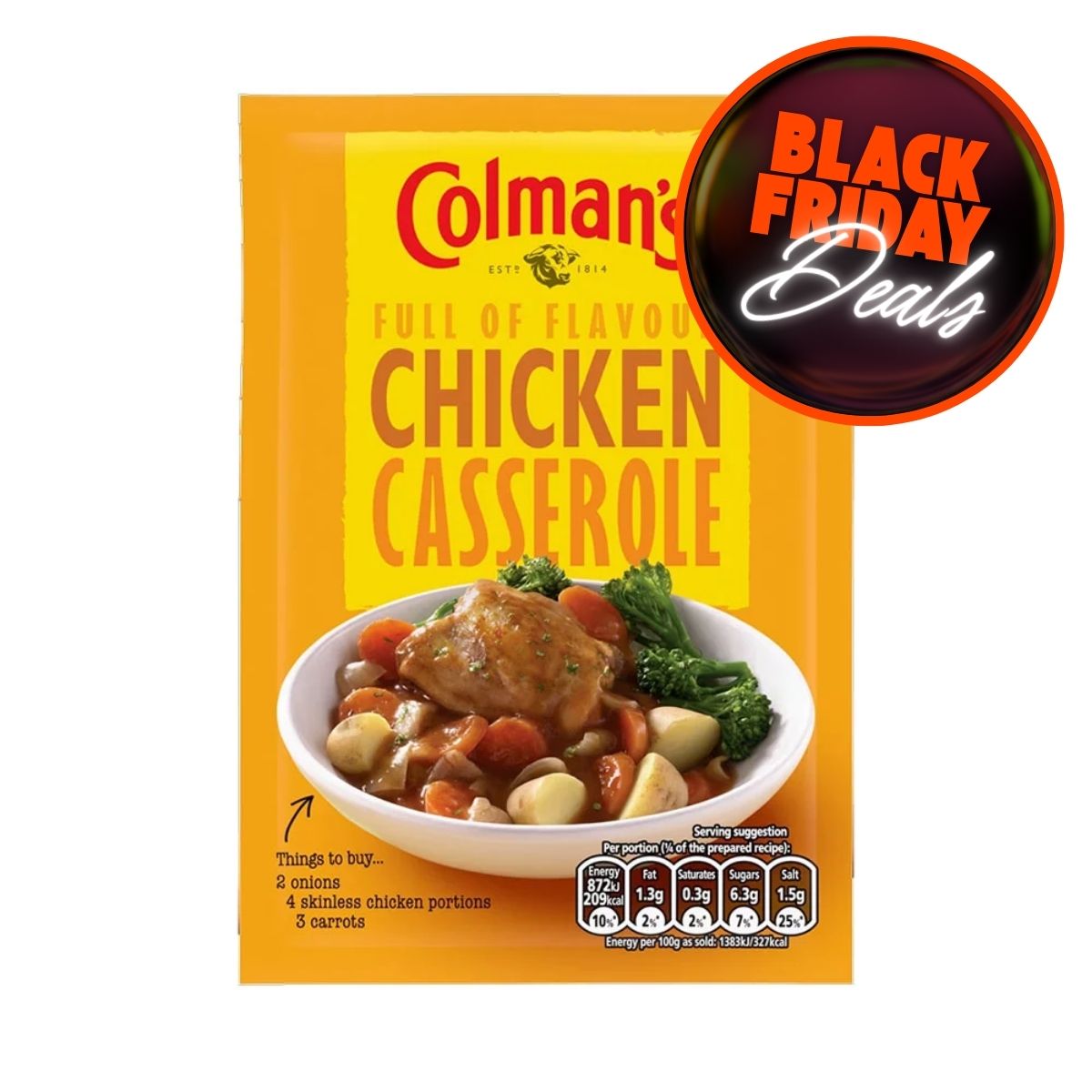 Μείγμα Μπαχαρικών Colmans Full Of Flavor Chicken Casserole Mix
