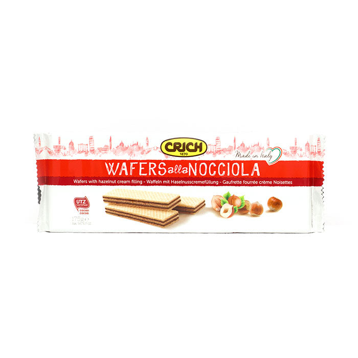 Γκοφρέτες με Κρέμα Φουντούκι Crich Wafers alla Nocciola 175g