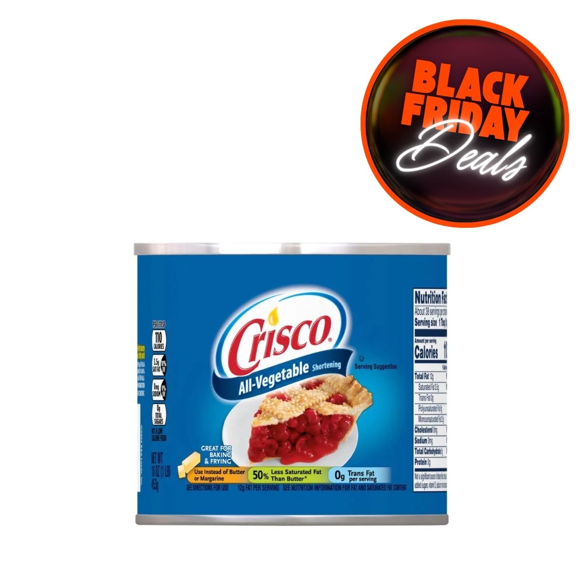 Φυτικό Μαγειρικό Λίπος Crisco All Vegetable Shortening