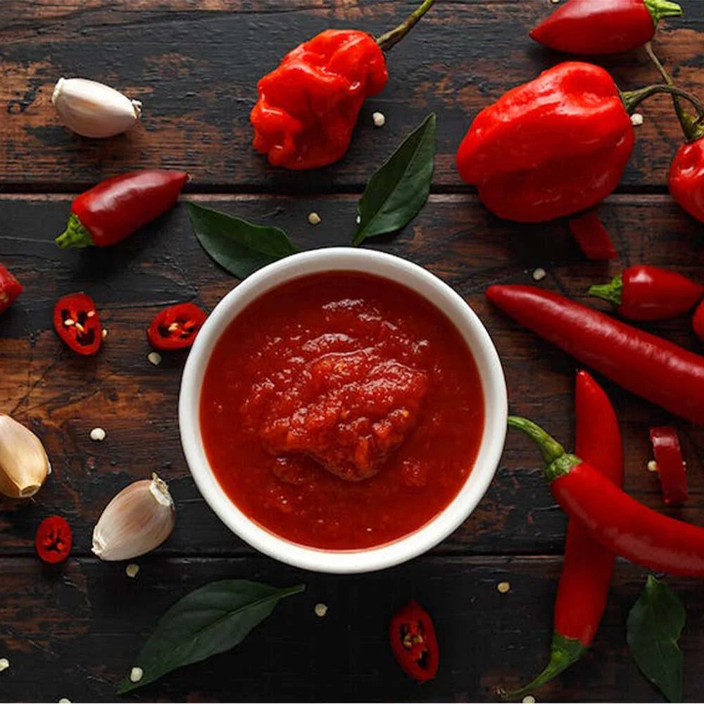 Σάλτσα Καυτερή Crying Thaiger Sriracha Hot Chili Sauce Vegan Gluten Free 484g