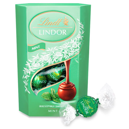 Σοκολατάκια Γάλακτος με Μέντα Lindt Lindor Milk Mint Truffles 200g