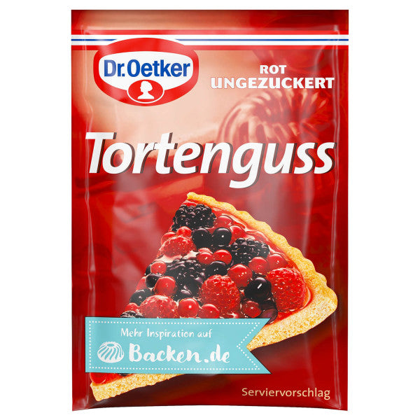 Μείγμα για Γλάσο Dr. Oetker Tortenguss 12g