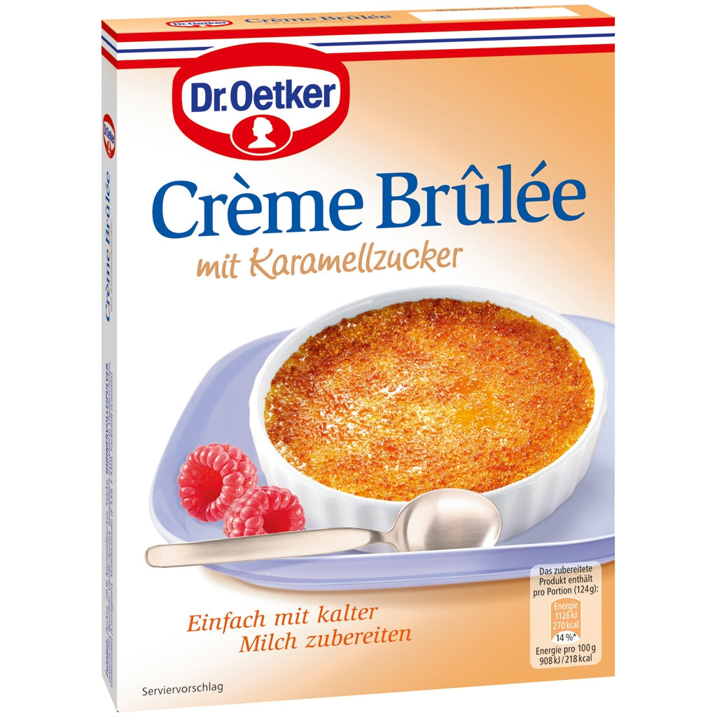 Μείγμα για Κρεμ Μπρουλέ Dr. Oetker Creme Brulee 96g