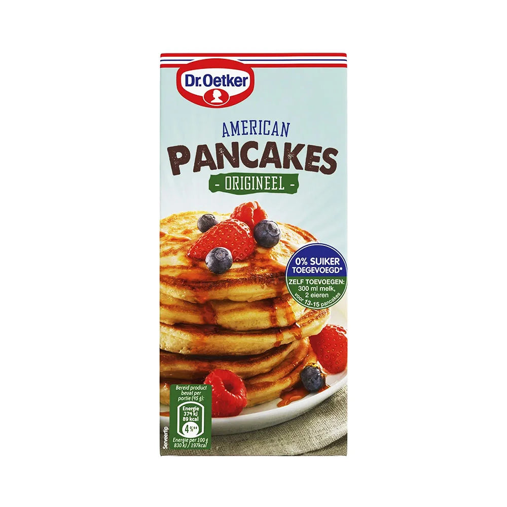 Μείγμα Για Πανκέικς Dr. Oetker American Pancakes Origineel 300g