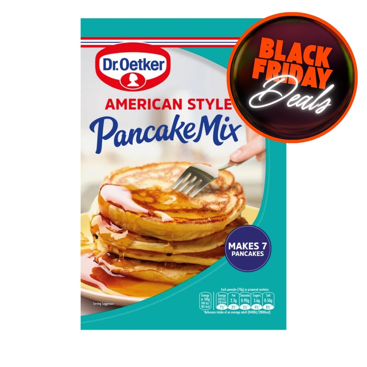Μείγμα Για Αμερικάνικα Πανκέικς Dr. Oetker American Style Pancake Mix