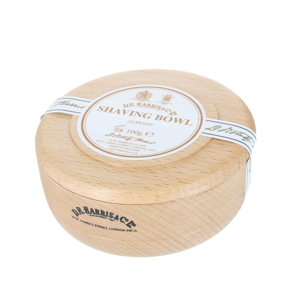 Σαπούνι Ξυρίσματος D R Harris Almond Shaving Soap in Wooden Bowl 100g