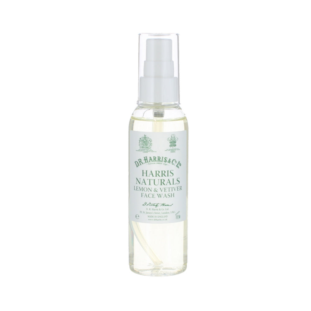 D R Harris Lemon And Vetiver Face Wash 100g