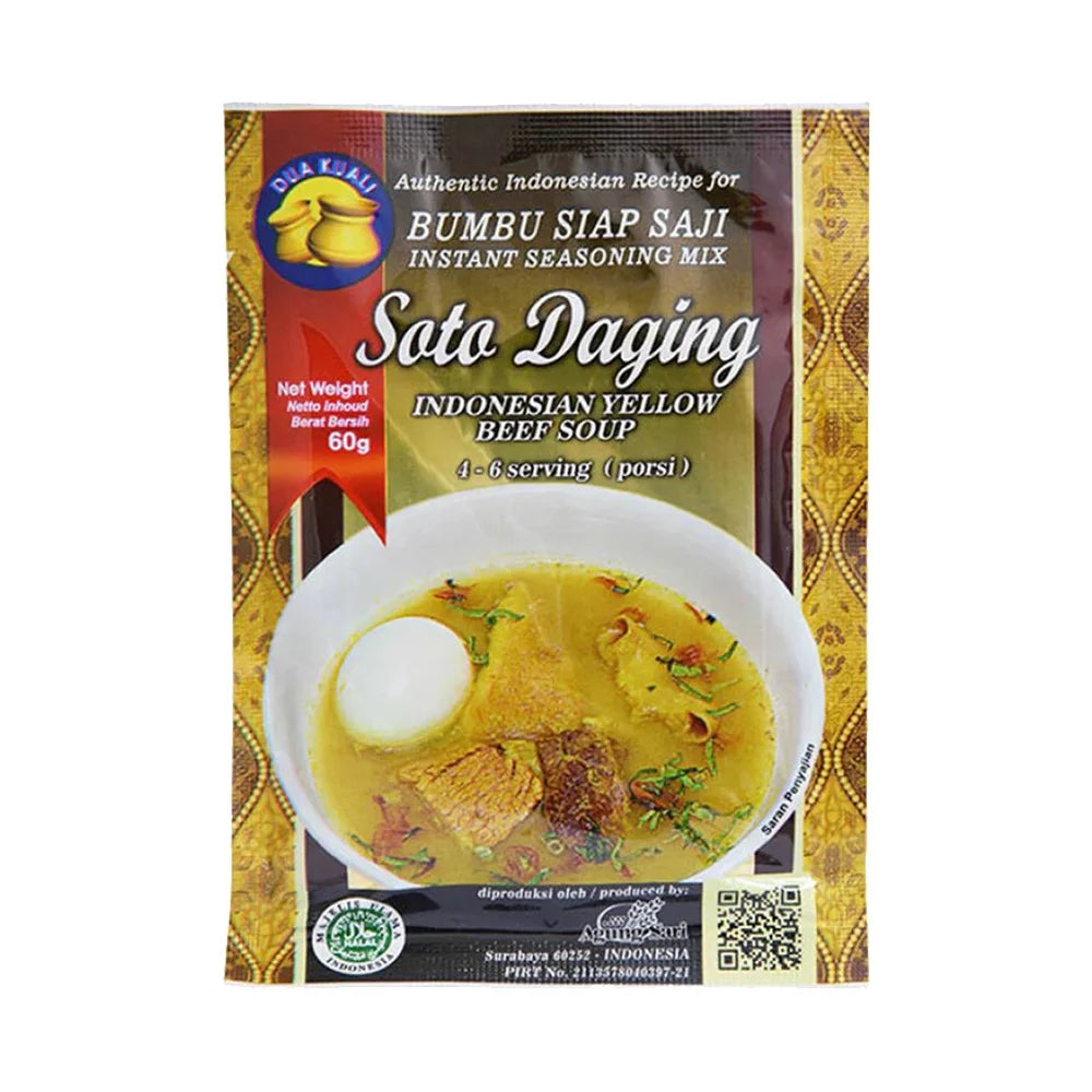 Μείγμα Μπαχαρικών Dua Kuali Instant Seasoning Mix for Soto Daging 60g
