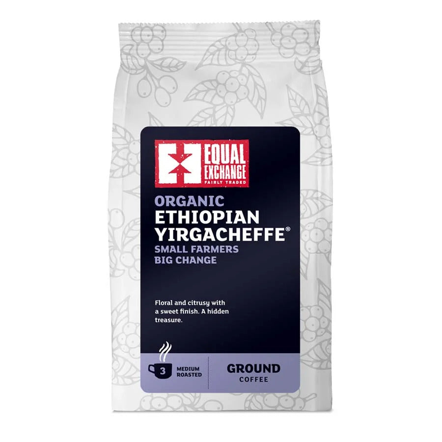 Αλεσμένος Καφές Equal Exchange Organic Ethiopian Yirgavheffe Roast and Ground Coffee 227g