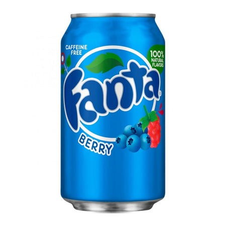 Ανθρακούχο Αναψυκτικό Με Γεύση Μούρων Fanta Berry Soda Fruit Flavored Soft Drink 355ml