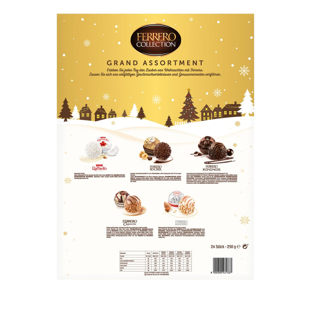 Σοκολατένιο Χριστουγεννιάτικο Ημερολόγιο Ferrero Collection Christmas Advent Calendar