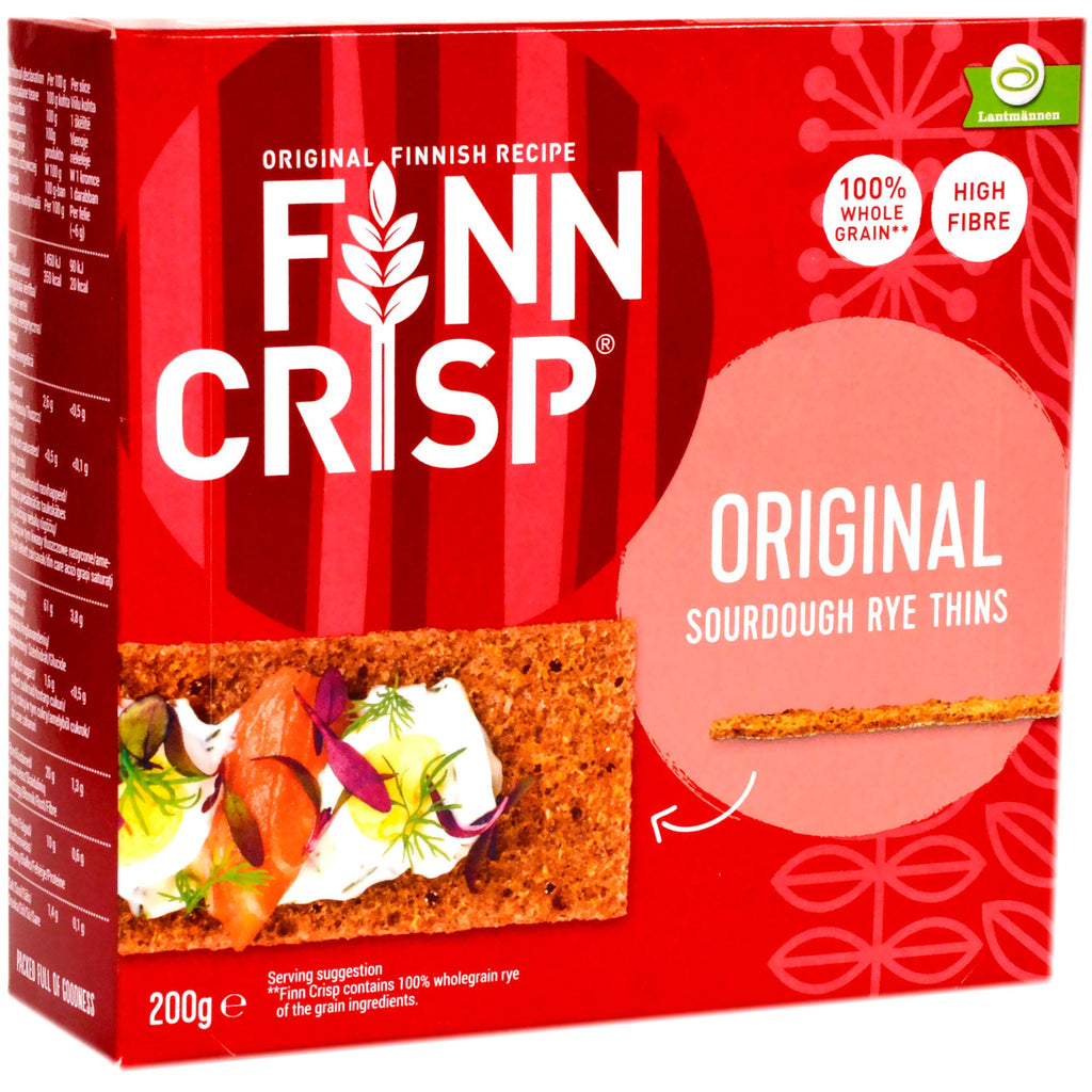 Φρυγανιές Σίκαλης Ολικής Άλεσης Finn Crisp Original 200g