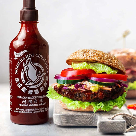 Σάλτσα Σόγιας Flying Goose Black Pepper Sauce 455ml