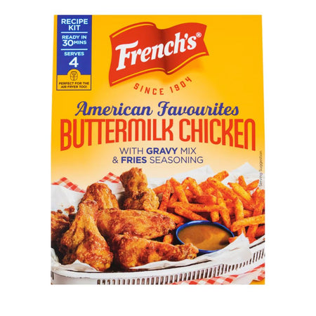 Κιτ Συνταγής Frenchs Buttermilk Chicken with Fries Seasoning Recipe Kit