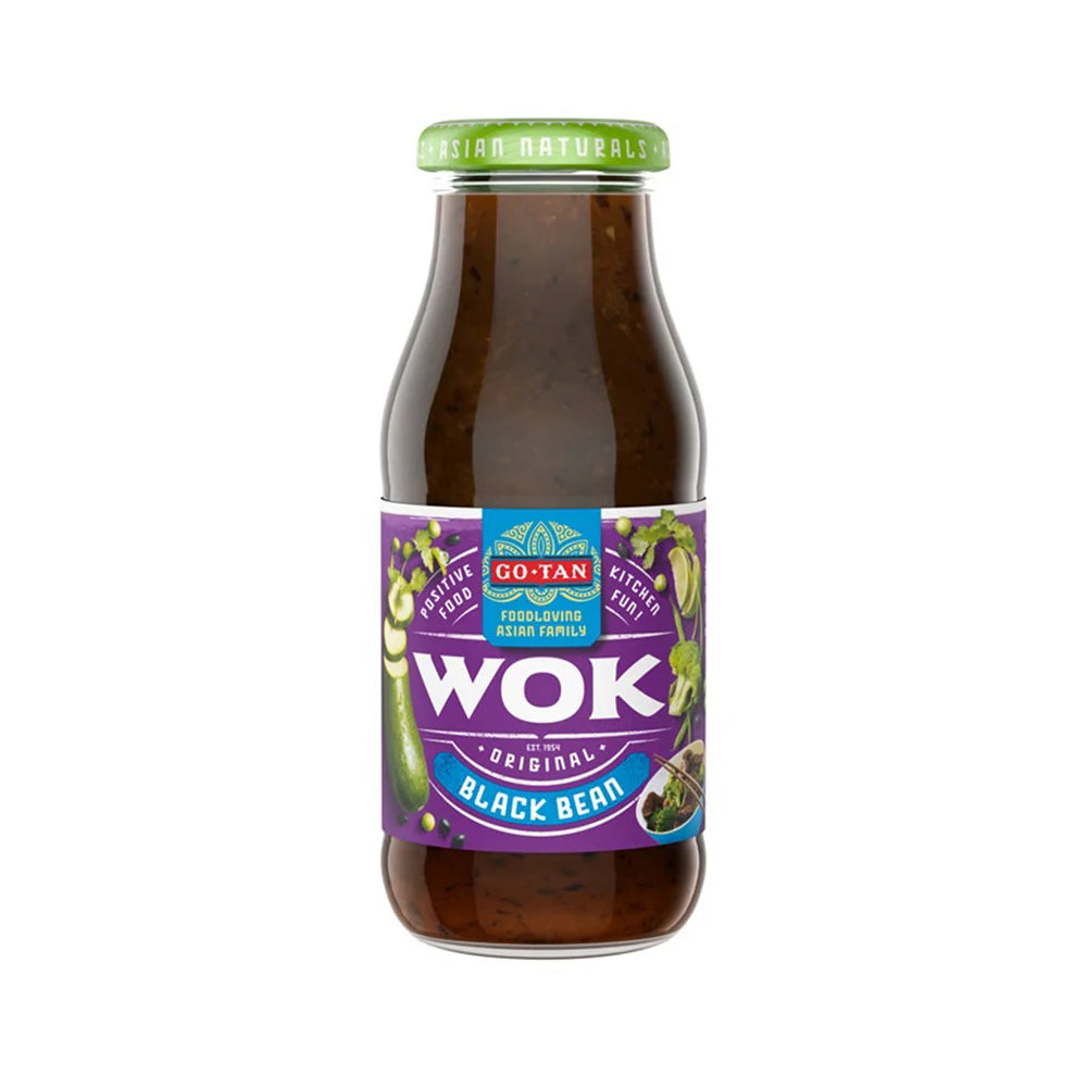 Σάλτσα Μαύρου Φασολιού Go Tan Wok Black Bean Sauce 240ml