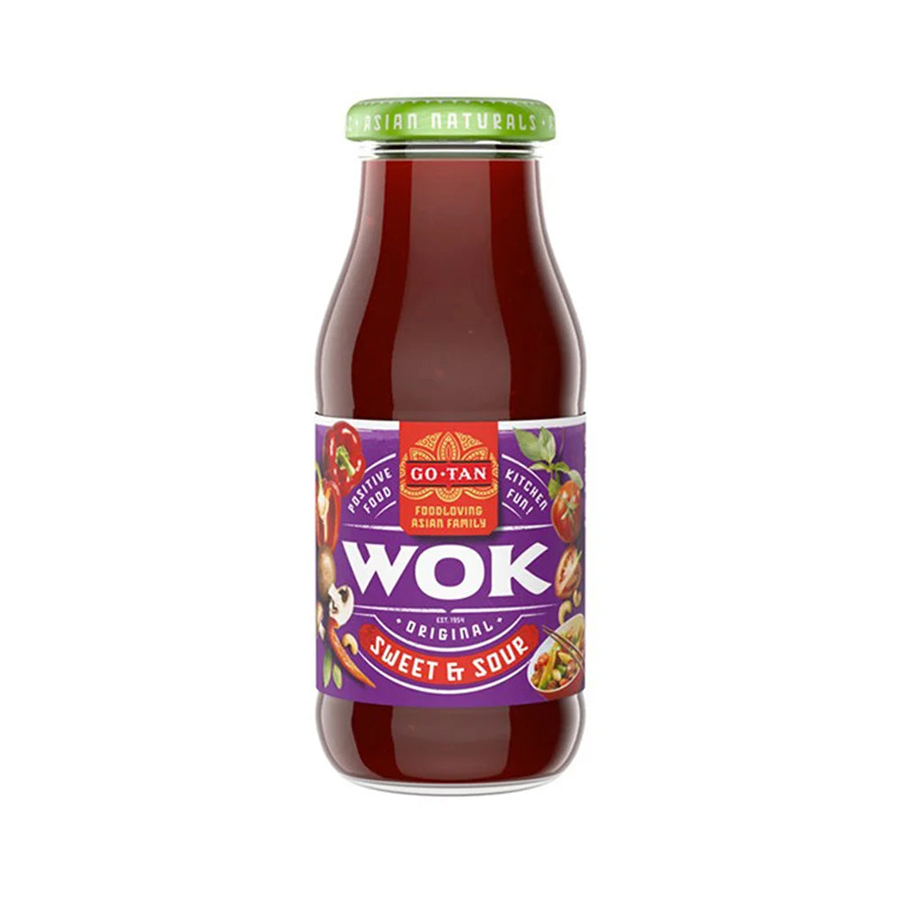 Σάλτσα Γλυκόξινη Go Tan Wok Sweet And Sour Sauce 240ml